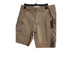 Ecoths Organic Cotton Dark Khaki Hamilton Shorts‎ Size 34